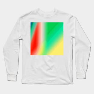 green red orange abstract texture background pattern Long Sleeve T-Shirt